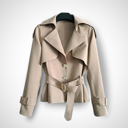 Stylish Trilby Coat Vintage Look Women