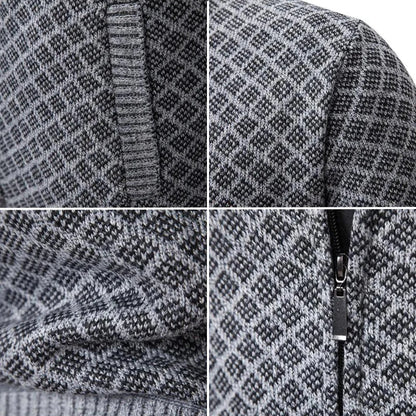 Herren Übergangsjacke Baumwolle Warm Bequem - IdealeKleiden