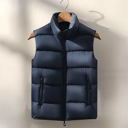 Men's Puffer Vest Sleeveless Warm