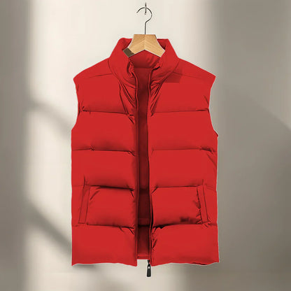 Men's Puffer Vest Sleeveless Warm