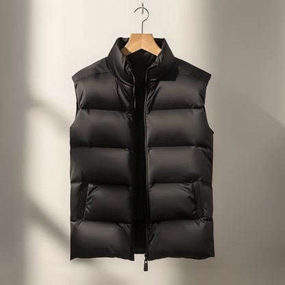 Men's Puffer Vest Sleeveless Warm