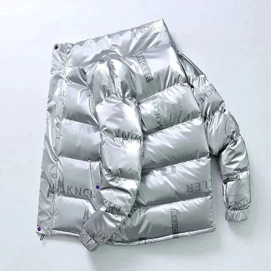 Men's Down Jacket Warm Hooded Winter Jacket