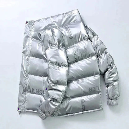 Men's Down Jacket Warm Hooded Winter Jacket