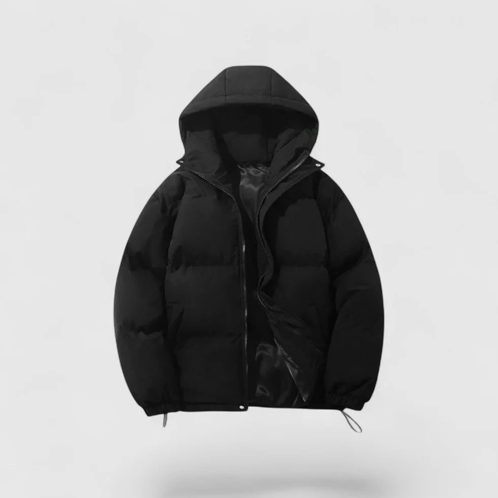 Herren Daunenparka Warm Winterjacke Kapuze - IdealeKleiden