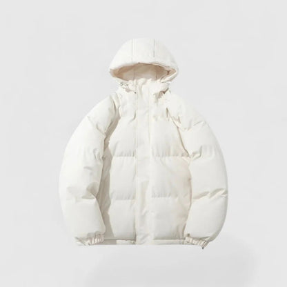 Men's Down Parka Warm Winter Jacket Hooded