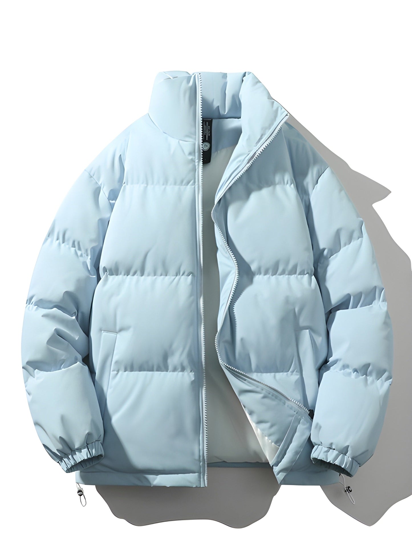 Warm Lined Men's Plus Size Winter Jacket