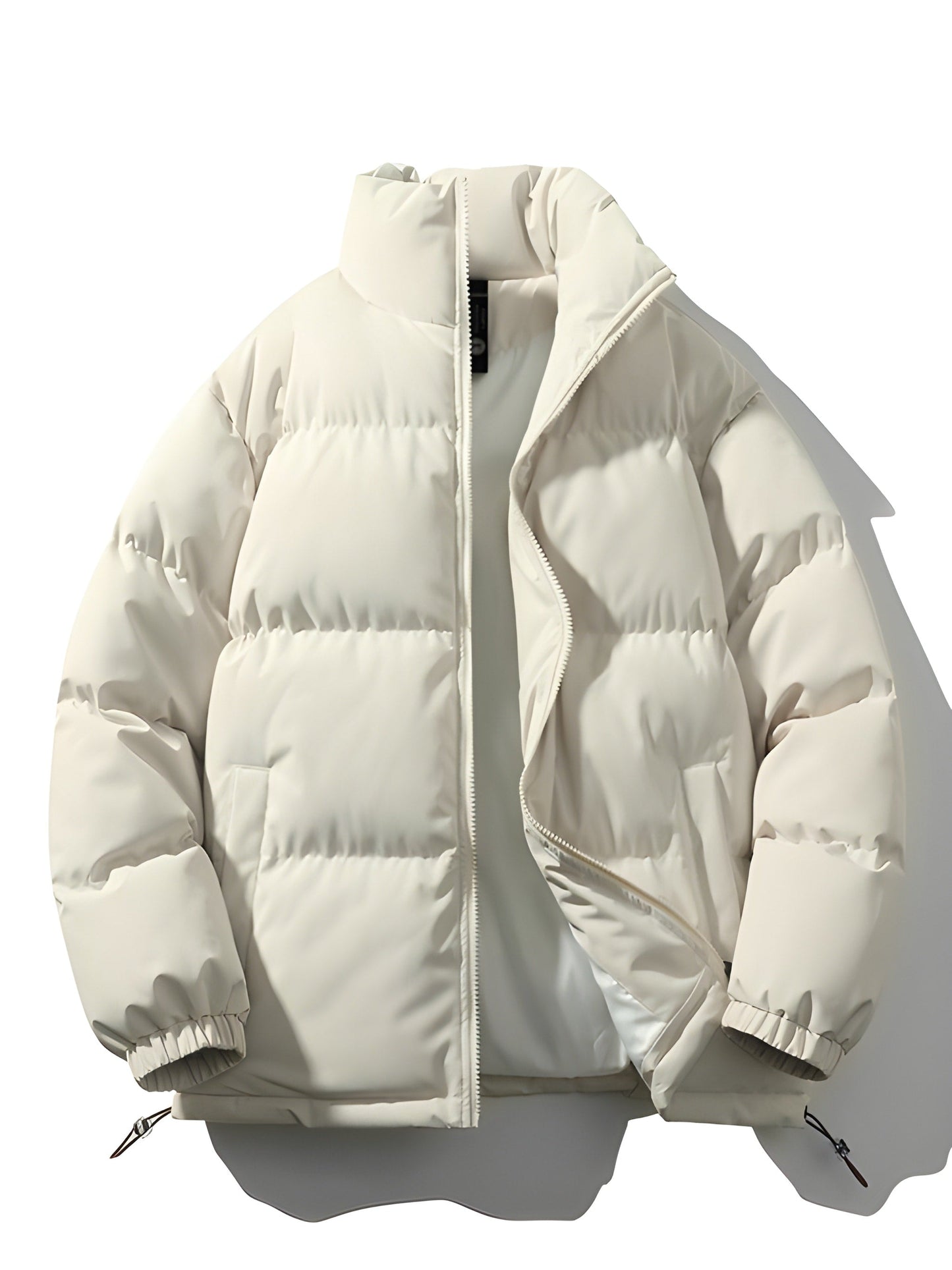 Warm Lined Men's Plus Size Winter Jacket