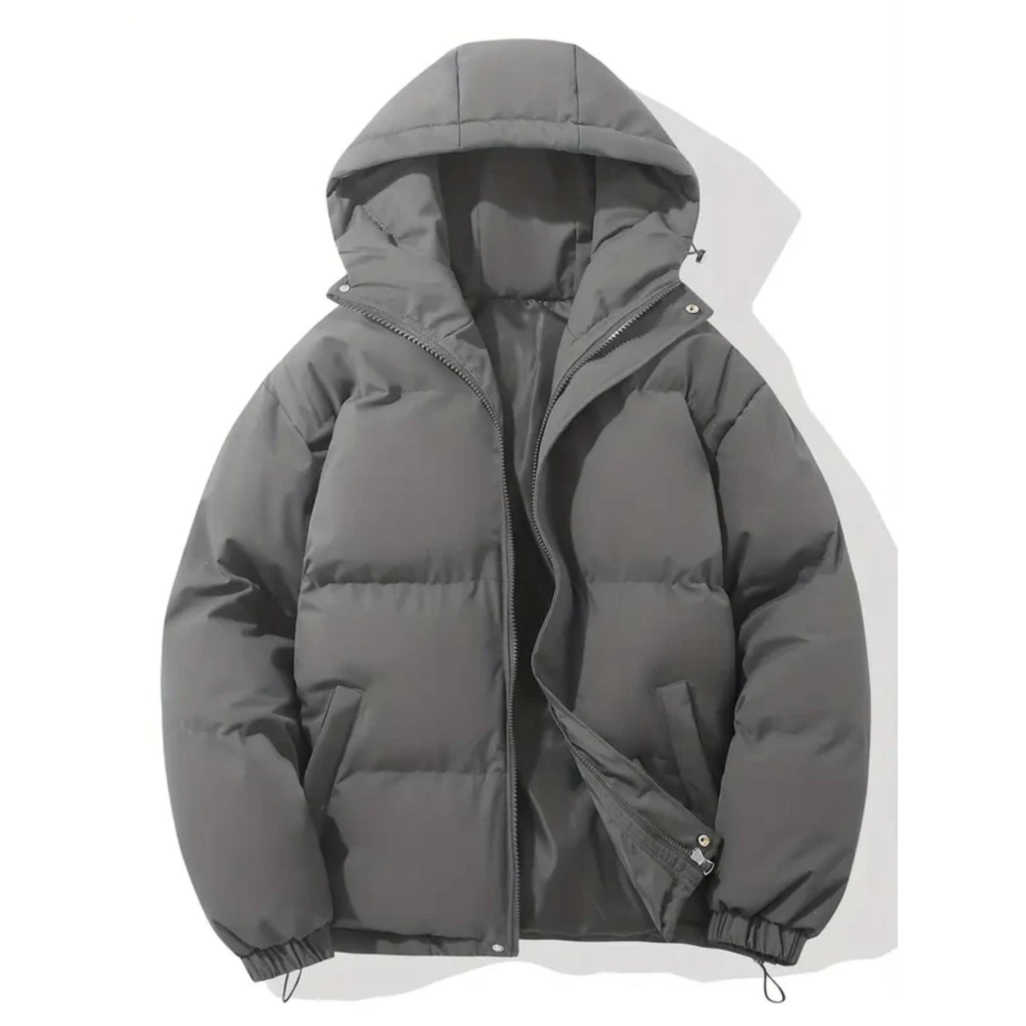 Men's Down Jacket Warm Insulated with Hood