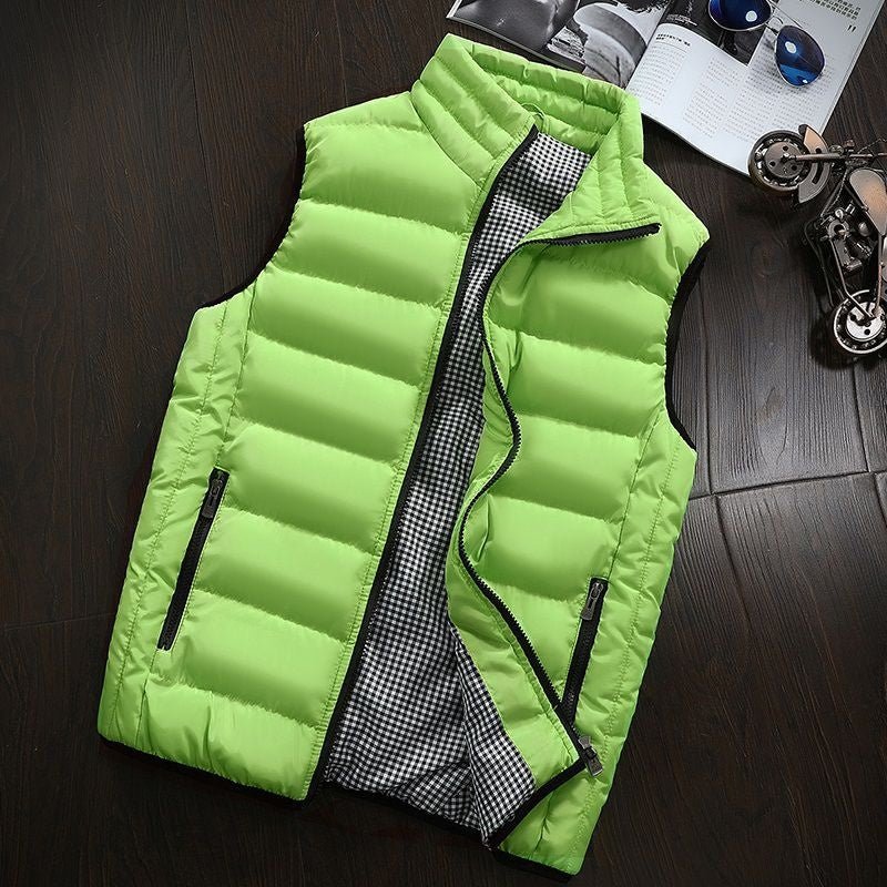 Men's Winter Vest Insulated Zip-Up Gilet