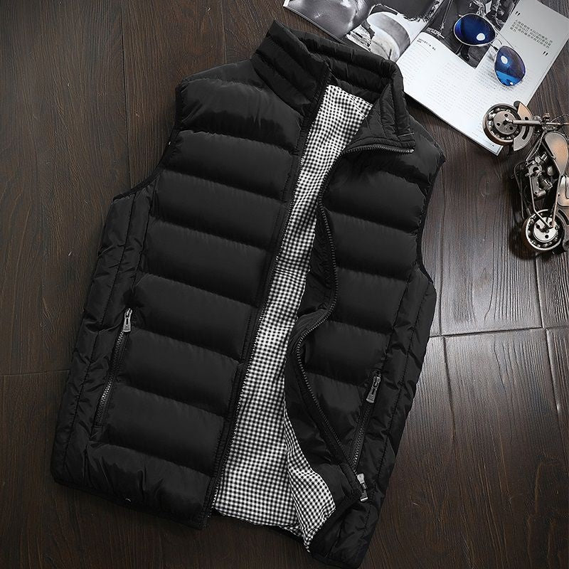 Men's Winter Vest Insulated Zip-Up Gilet