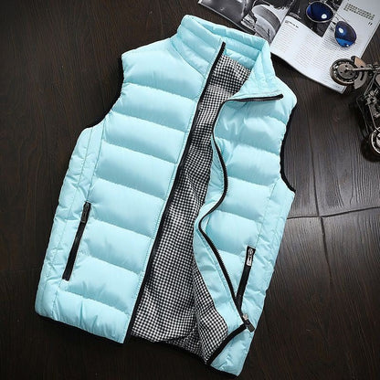 Men's Winter Vest Insulated Zip-Up Gilet