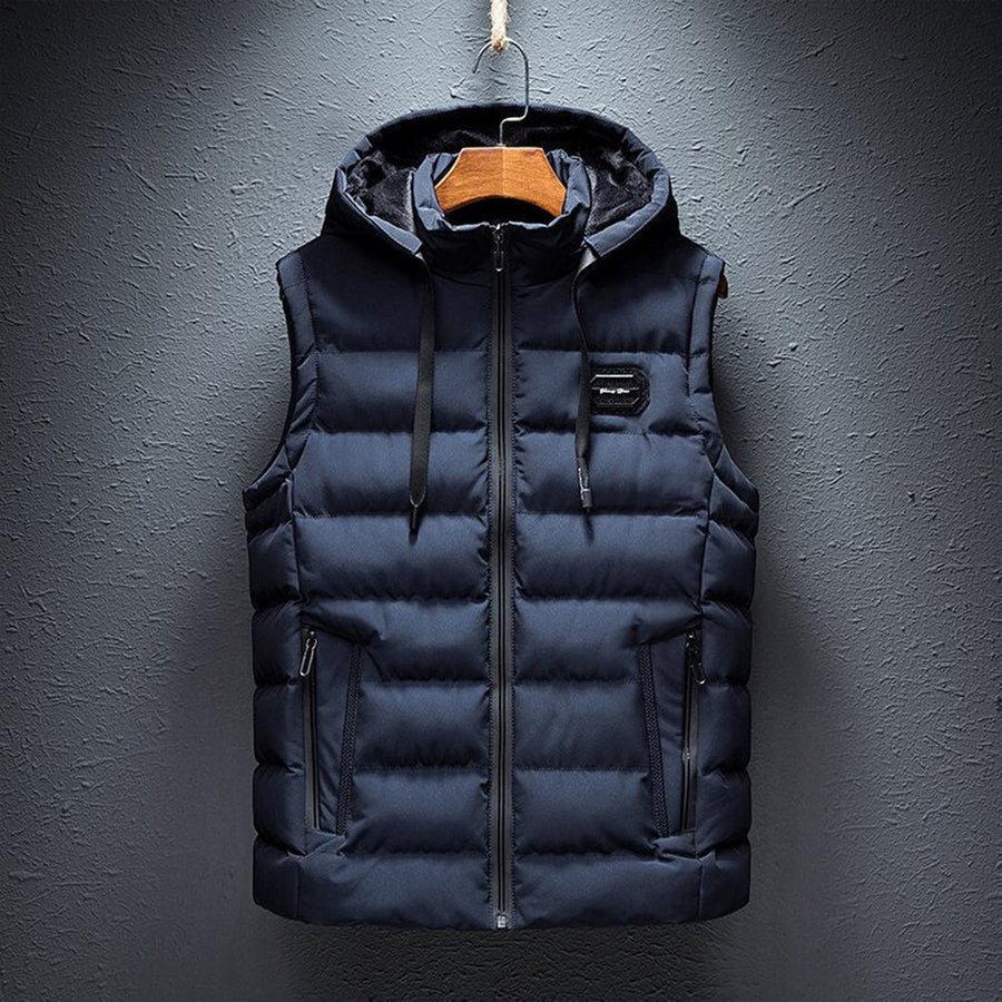 Men's Puffer Jacket Warm Insulated