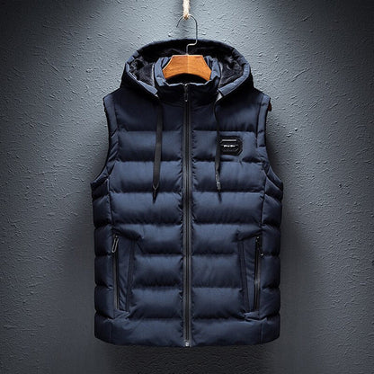 Men's Puffer Jacket Warm Insulated