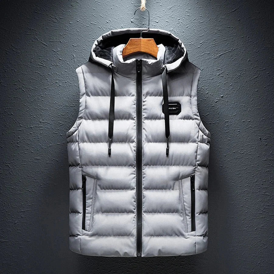 Men's Puffer Jacket Warm Insulated