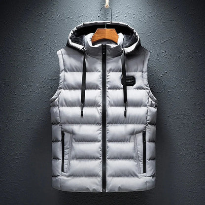 Men's Puffer Jacket Warm Insulated