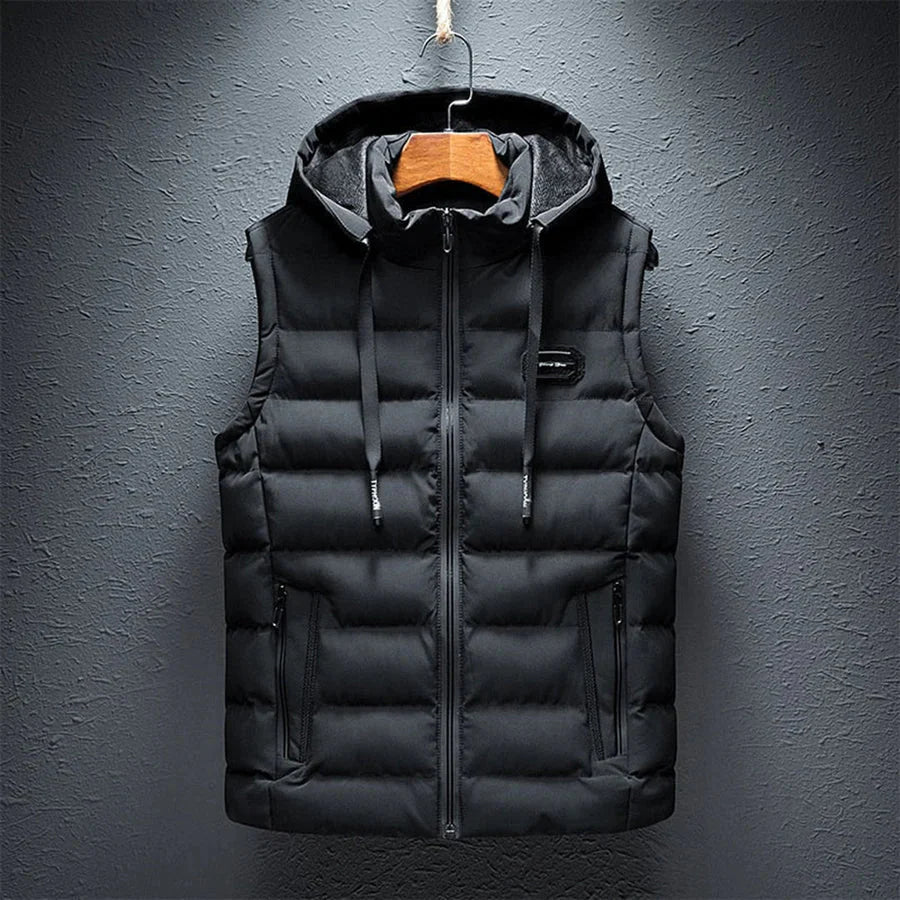 Men's Puffer Jacket Warm Insulated