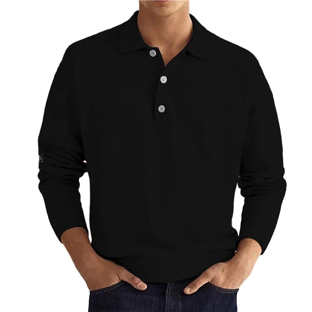 Men's Long-Sleeve Knit Sweater
