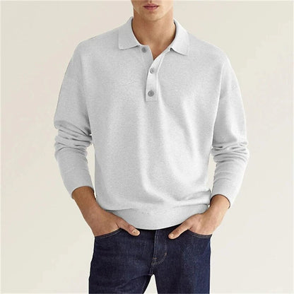 Men's Long-Sleeve Knit Sweater