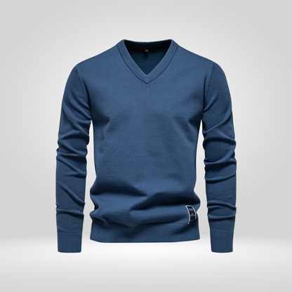 Men's V-Neck Pullover Plain