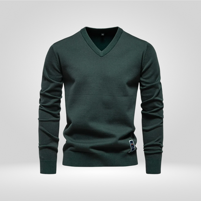Men's V-Neck Pullover Plain
