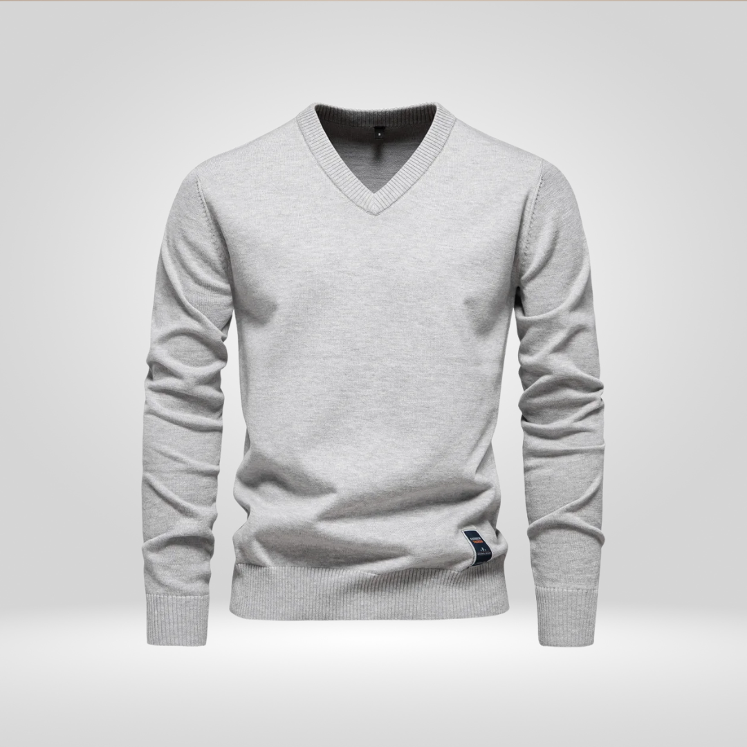 Men's V-Neck Pullover Plain