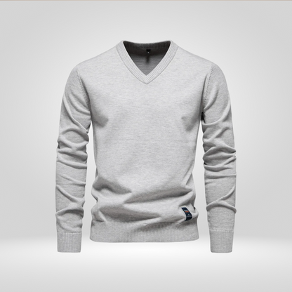 Men's V-Neck Pullover Plain