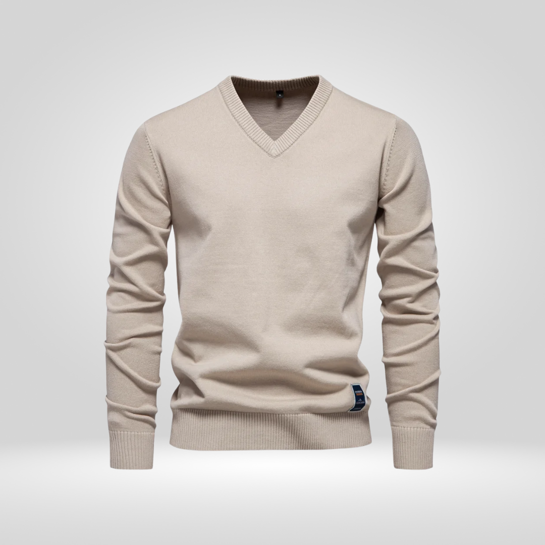 Men's V-Neck Pullover Plain