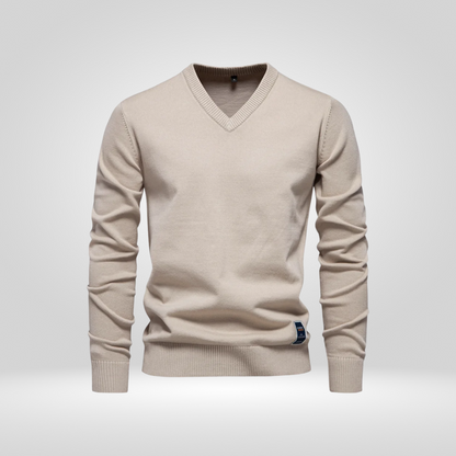 Men's V-Neck Pullover Plain
