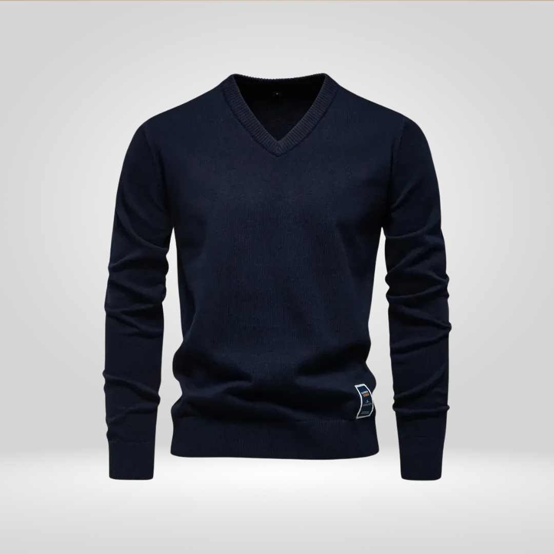 Men's V-Neck Pullover Plain