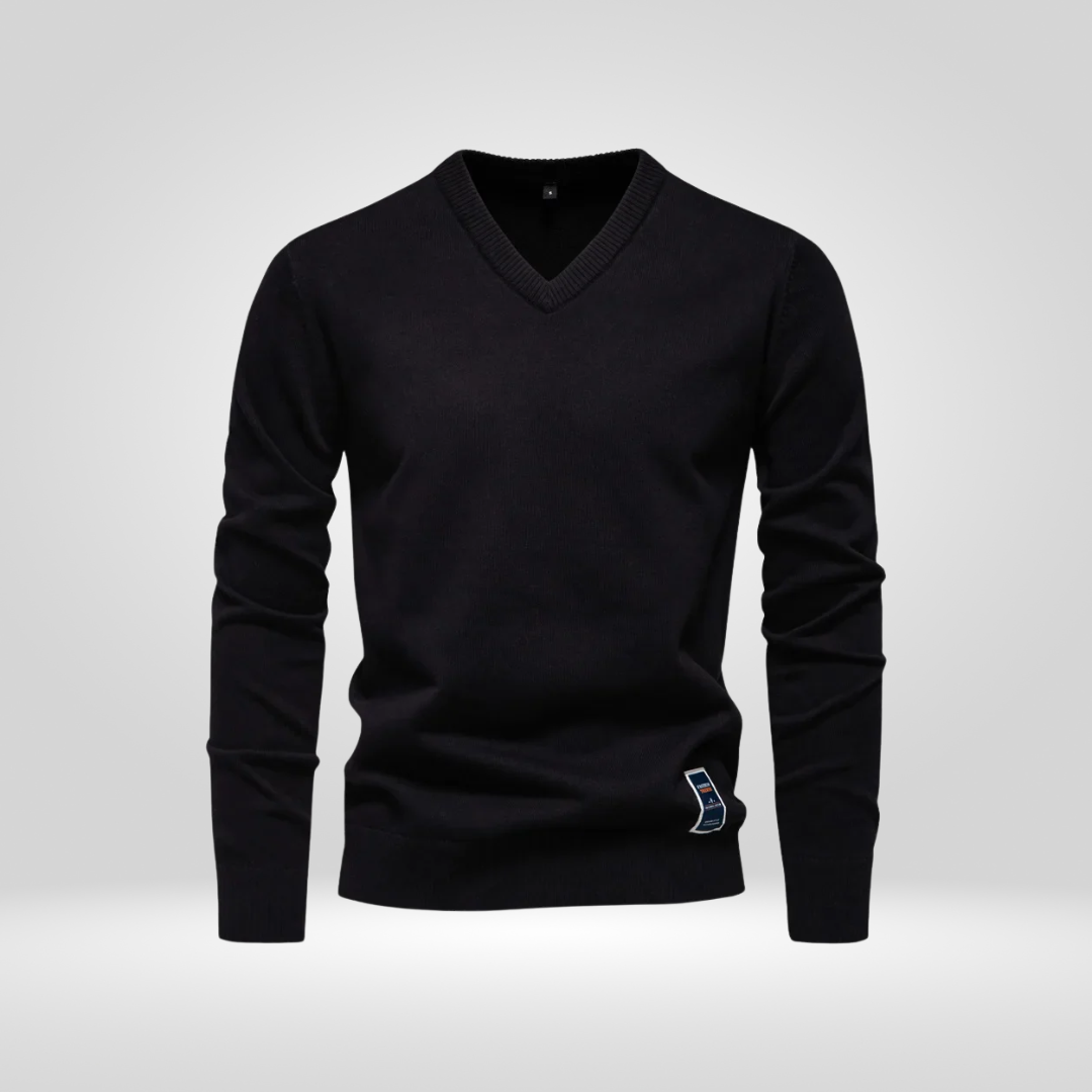 Men's V-Neck Pullover Plain