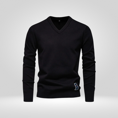 Men's V-Neck Pullover Plain