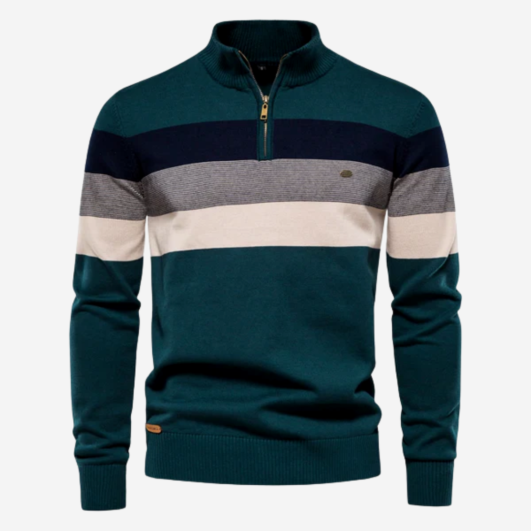 Men's Striped Vintage Style Knitted Sweater