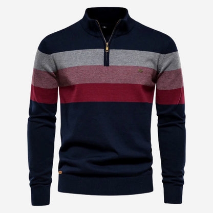Men's Striped Vintage Style Knitted Sweater