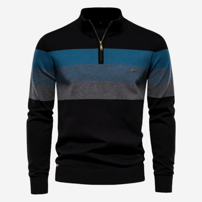 Men's Striped Vintage Style Knitted Sweater