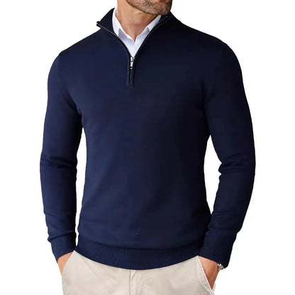 Men's Quarter-Zip Pullover Modern