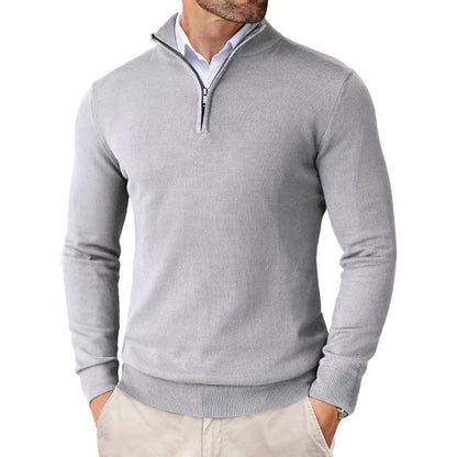 Men's Quarter-Zip Pullover Modern