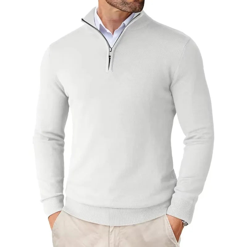 Men's Quarter-Zip Pullover Modern