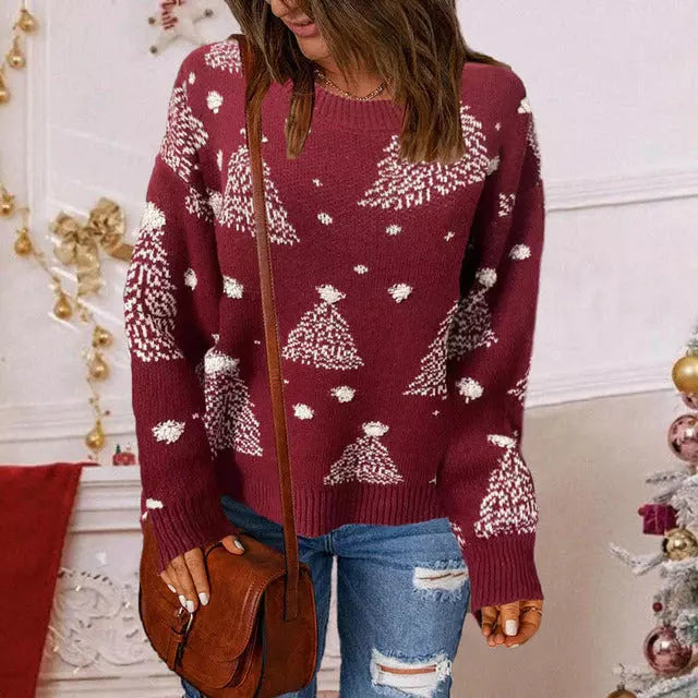 Comfortable Knitted Jumper Loose Style