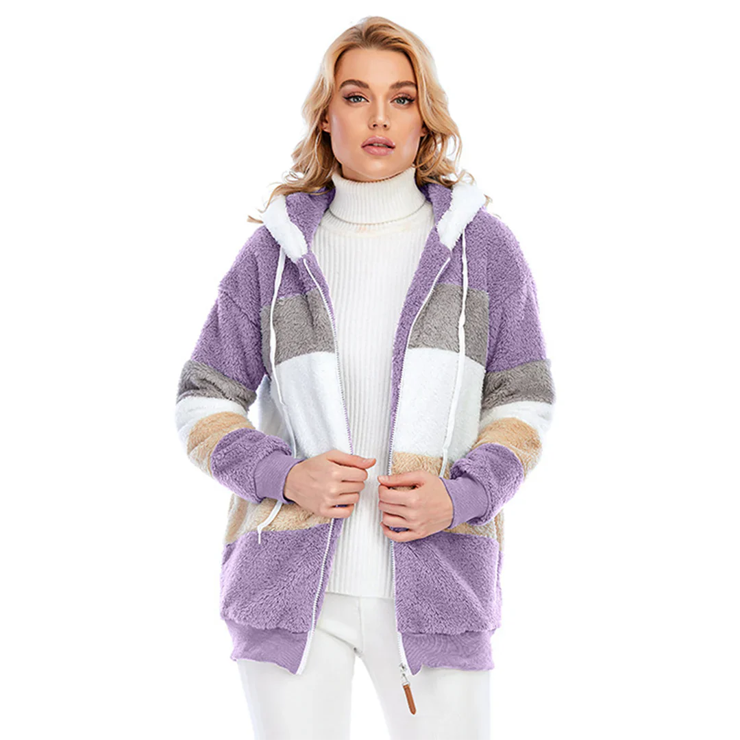Soft Women's Jacket Warm Angora