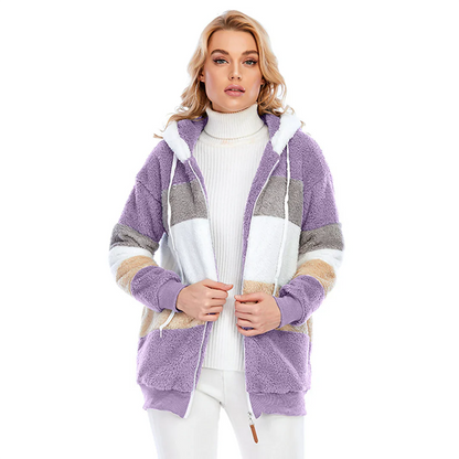 Soft Women's Jacket Warm Angora