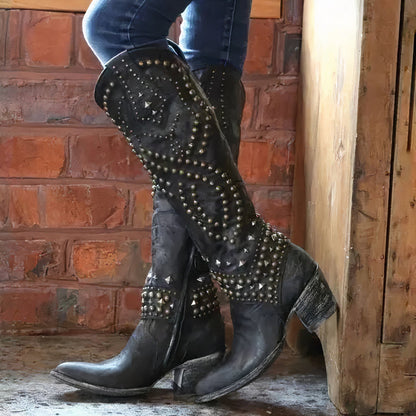 Stylish Women's High Heel Boots
