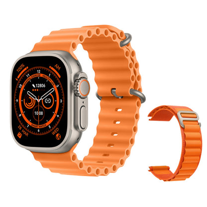 Smartwatch Serie 8 - Kompatibel mit iPhone & Android - 2 Armbänder inkl.