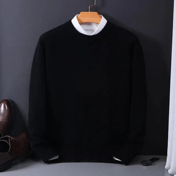 Men's Cashmere Sweater Relaxed Fit
