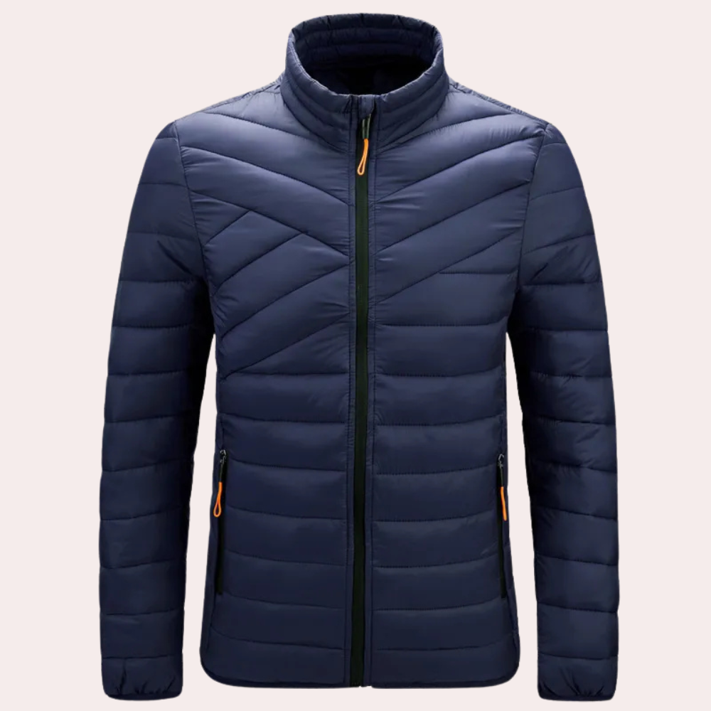 Stylish Men's Jacket Modern Slim Fit
