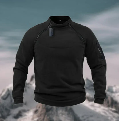 Men's Fleece Pullover Warm Windproof