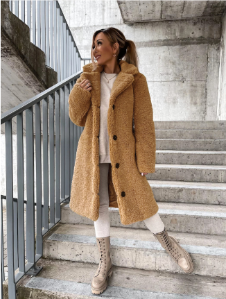 Women's Winter Coat Warm Elegant Design