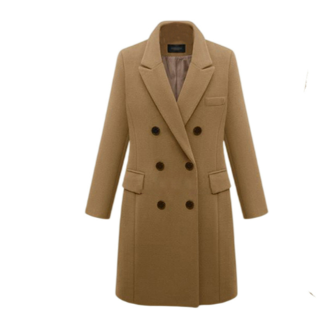 Elegant Women's Long Fashionable Coat
