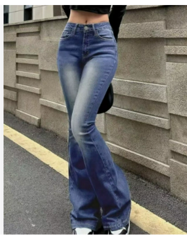 Women's High-Rise Flare Jeans