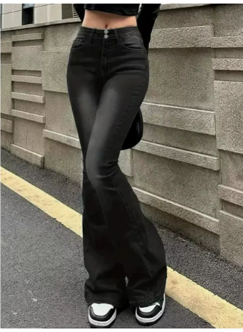 Women's High-Rise Flare Jeans