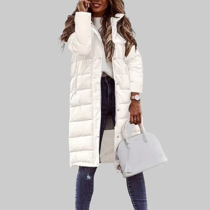 Women's Warm Winter Jacket Hooded Long